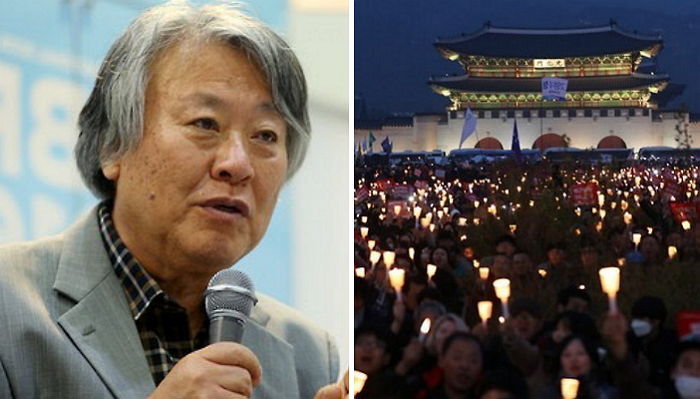 소설가 이문열 “100만 촛불집회는 주최 측 주장” 폄훼