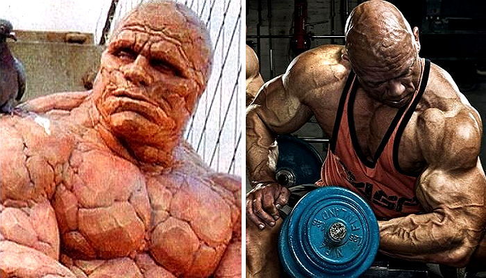 영화 판타스틱4 속 ‘바위 인간’이 현실에 나타났다