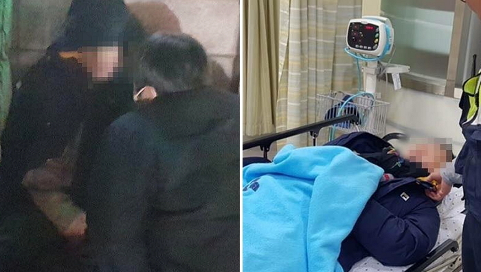 길 잃은 치매 할아버지에게 자신이 입던 옷 벗어주고 떠난 시민