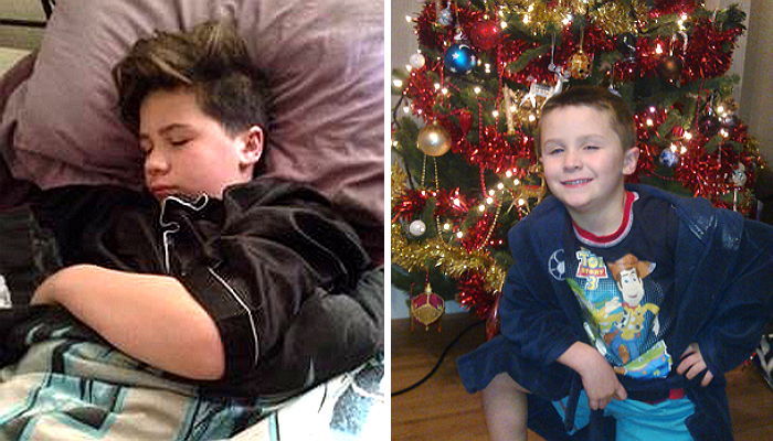 ‘수면 과다증’으로 ‘4년’만에 크리스마스 맞은 소년