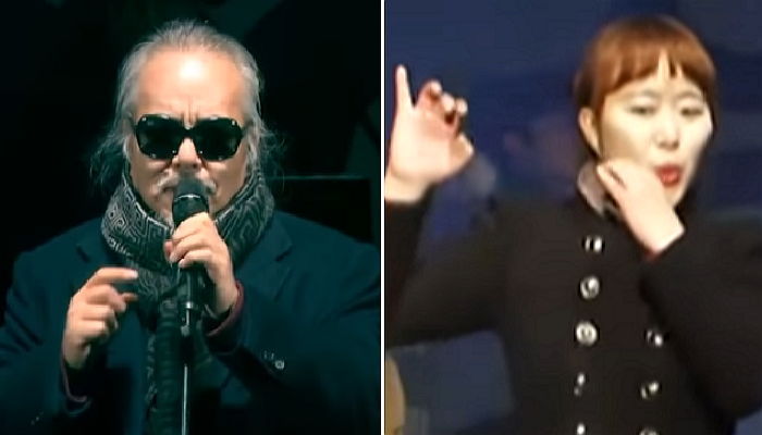 촛불집회 공연까지 흥겹게 ‘수화’로 전해준 통역사 (영상)