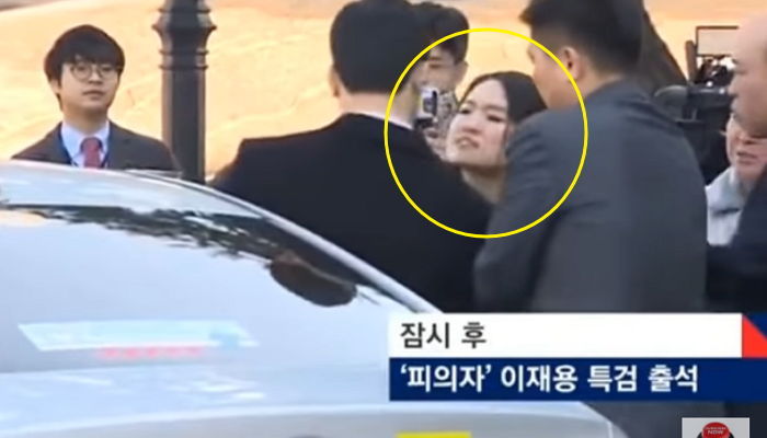 ‘묵묵부답’ 이영선 청와대 행정관 향해 소리치는 기자의 ‘패기’ (영상)