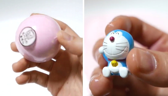 물에 녹으면 ‘도라에몽 피규어’ 나오는 랜덤 입욕제