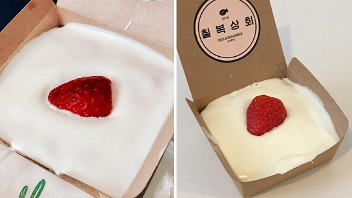 달콤새콤한 요거트가 흘러 넘치는 ‘생딸기 요거트 케이크’ 인기