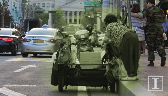 설 앞두고 폐지 수집하다 차에 치여 숨진 80대 할머니