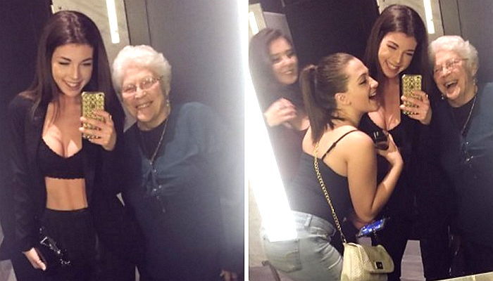 10대 소녀들이 화장실서 만난 할머니와 ‘셀카’를 찍은 이유