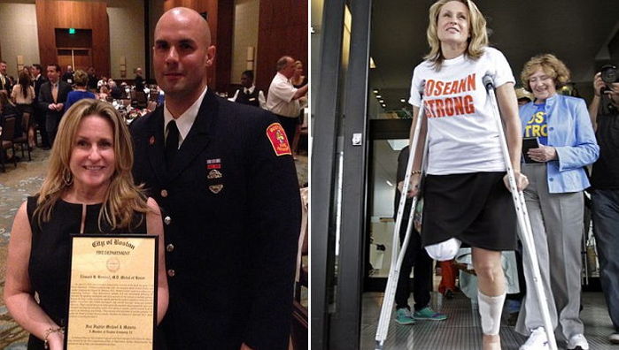 폭탄테러로 ‘다리’ 잃은 여성 구조한 뒤 결혼 약속한 소방관