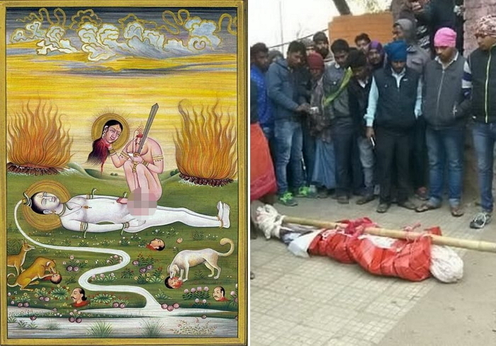 머리 없는 힌두 신에게 자신의 머리 바치려 스스로 ‘참수’한 남성