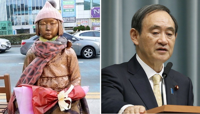 日 정부 “‘소녀상’ 대신 ‘위안부상’ 호칭이 맞다”