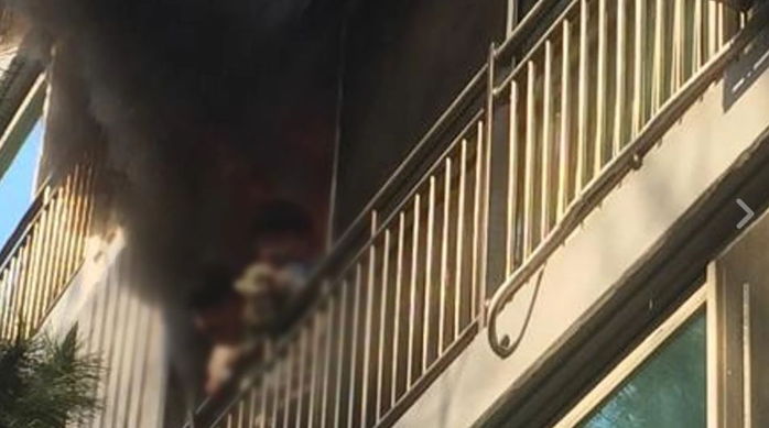 불난 아파트서 뛰어내린 10대 형제 받아낸 강력계 형사 (영상)