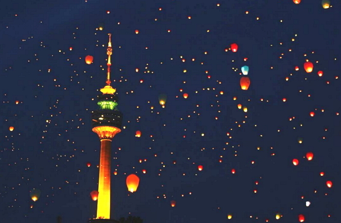 올봄 대구 밤하늘을 아름답게 수놓을 ‘풍등 축제’ 사진 5장