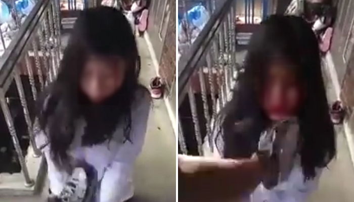 친구 때린뒤 “게임한거”라 변명한 여중생들이 찍은 당시 영상