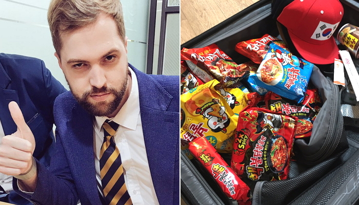 미국 출장 가면서 ‘한국 라면’ 잔뜩 싸간 대한미국놈