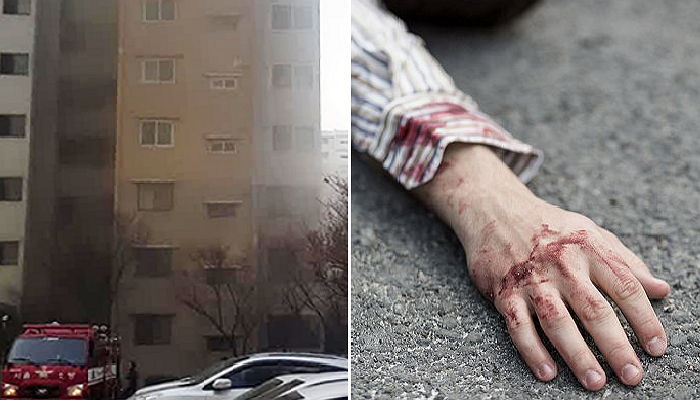 아파트에 불나자 주민들 먼저 대피시키고 쓰러져 숨진 ‘경비 아저씨’