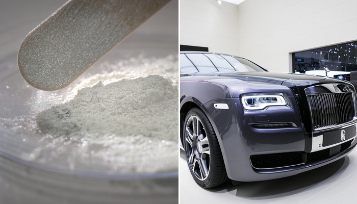 다이아몬드 ‘1000개’ 갈아 도색한 최고급 자동차