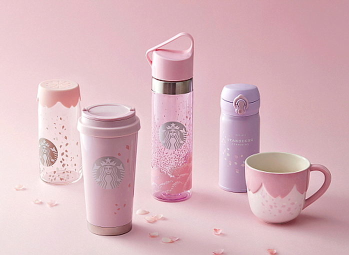 ‘한정판’ 스타벅스 벚꽃 MD 신상품 9종 출시