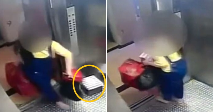 CCTV에 포착된 ‘갓난아기’ 상자에 넣어 직접 버리는 15살 엄마 (영상)