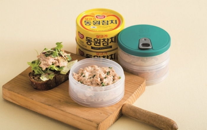 동원F&B, 참치 담는 신개념 요리용기 ‘쿡담’ 출시