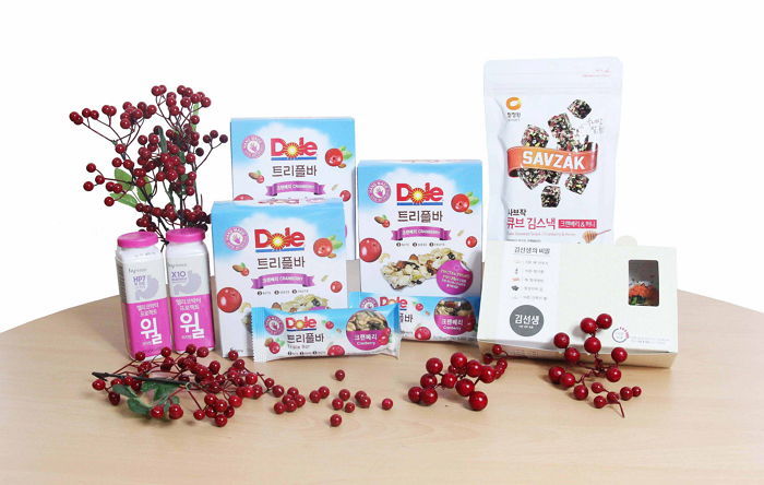 상큼한 ‘크랜베리’ 매력에 풍덩 빠진 식음료업계