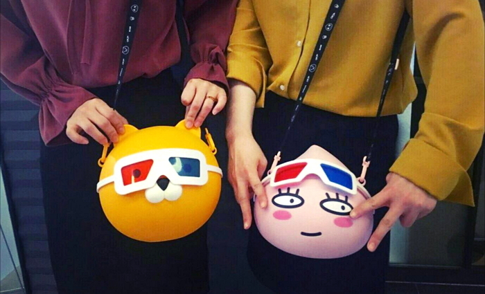 SNS서 난라난 롯데시네마 ‘라이언X어피치’ 팝콘통 실물 사진