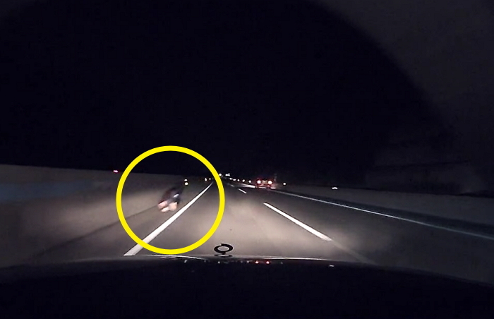 “중앙분리대서 소변보던 여성 때문에 죽을 뻔 했습니다” (영상)