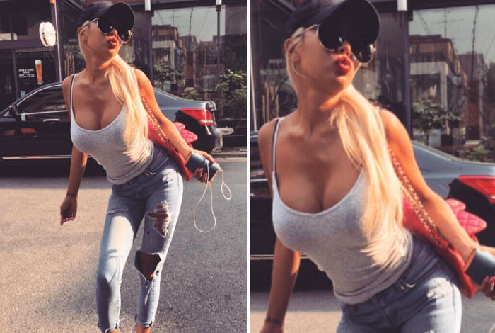 팬들 시선 강탈한 넘사벽 ‘섹시 S라인’ 제시 일상 외출복