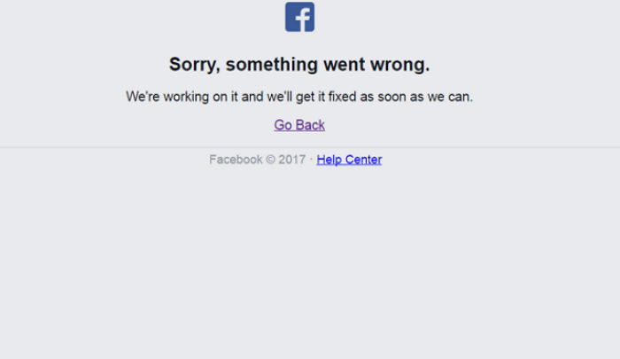 페이스북 오류 발생…9일 오전 30분 이상 ‘먹통’