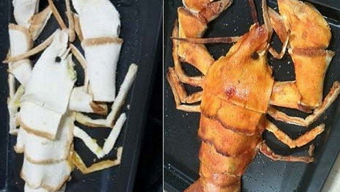 5년 전 화제 모았던 ‘식빵 랍스터’ 실제 만드는 영상
