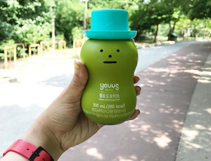 ‘스키티 몬스터 랩’ 피규어 모양으로 나온  편의점 신상 음료