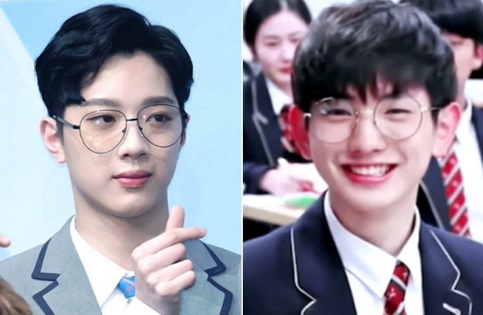 ‘안경’만 쓰면 ‘귀염 포텐’ 터지는 프듀 연습생 12인