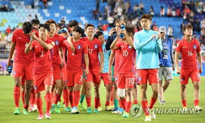 U-20 한국 대표팀, 포르투갈과 16강전에서 0-2로 전반 종료