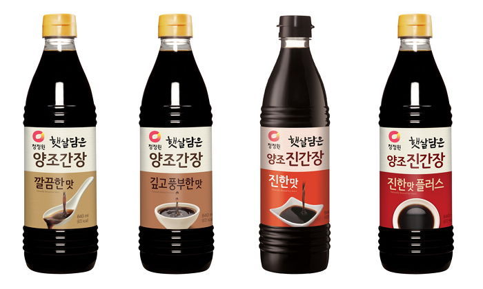 대상 청정원, ‘햇살담은 양조간장’ 4가지맛 리뉴얼 출시