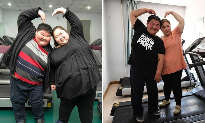 너무 살쪄 성관계 못했던 400kg 부부 ‘200kg’ 감량 성공