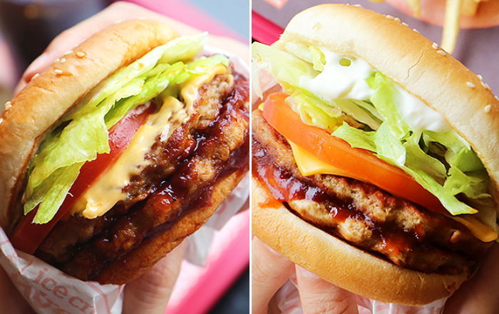 지금 롯데리아 가면 ‘숯불바베큐버거+치킨버거’ 2개 단돈 5천원