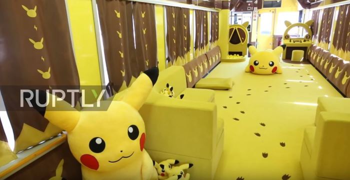 귀여움 터지는 ‘피카츄 기차’ 15일부터 일본서 운행한다