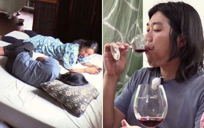 와인 ‘폭풍 원샷’한 뒤 이효리에게 ‘술 주정’ 애교 부리는 이상순 (영상)