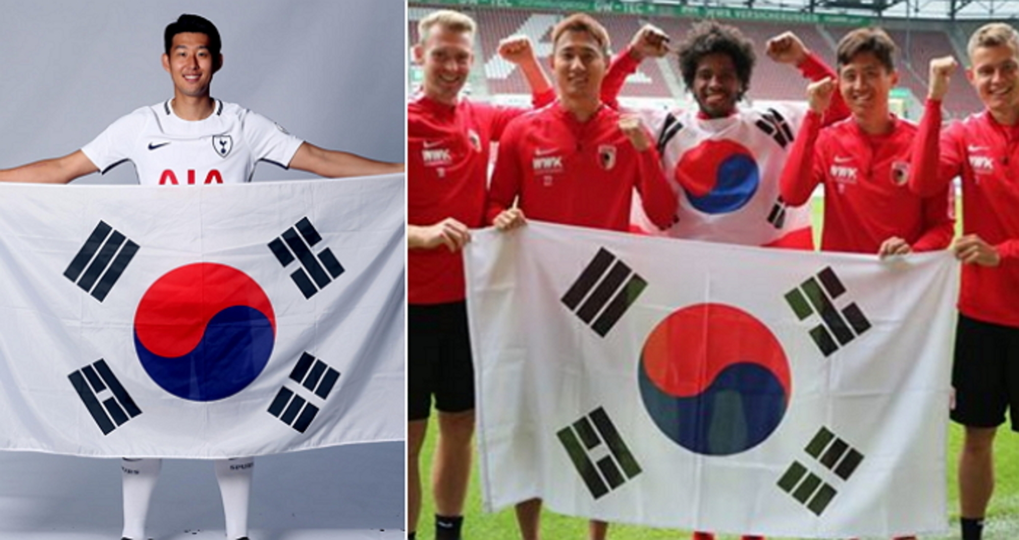 태극기 사진 올리며 한국 광복절 축하한 해외 빅클럽들 - 인사이트