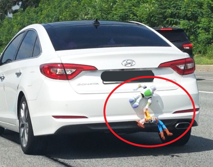 고속도로서 운전 중이던 운전자 앞차 보고 눈이 휘둥그래진 ‘진짜 이유’