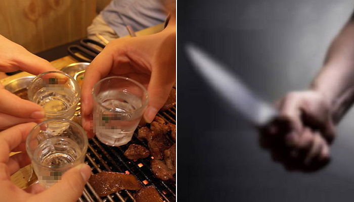 서로 ‘술값’ 내겠다고 싸우다 욱해 칼로 찌른 절친 남성들