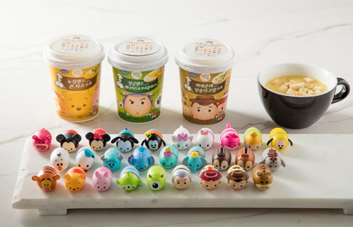 디즈니 덕후들 ‘소장욕’ 불러 일으킨 GS25 컵수프 속 ‘세젤귀’ 피규어