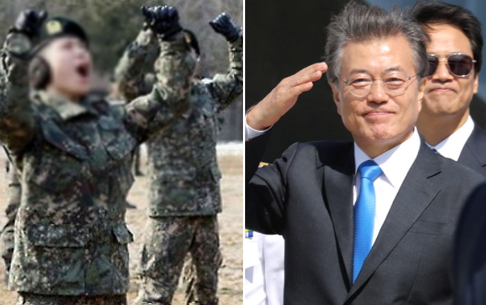 문재인 정부, 2018년부터 병장 월급 ‘40만 6천원’으로 인상한다