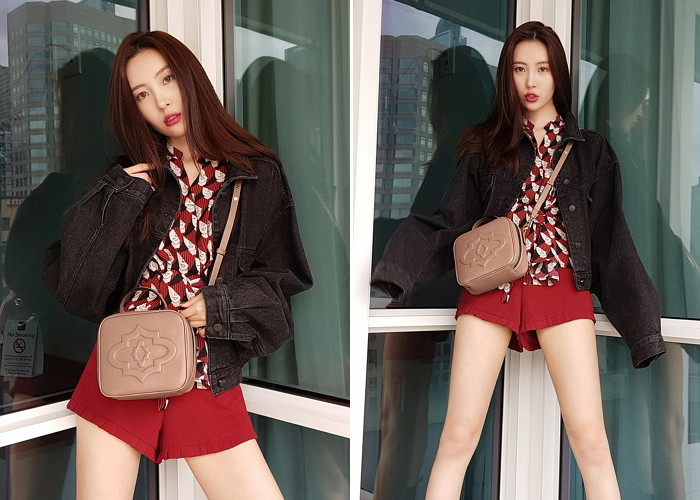 일상 사복 입었을 뿐인데 ‘모델 포스’ 뿜어내는 ‘가시나’ 선미 (사진)