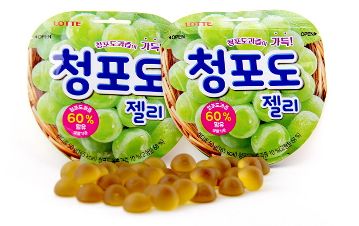 “한겨울에 즐기는 여름맛”…롯데제과, 신상 ‘청포도 젤리’ 출시