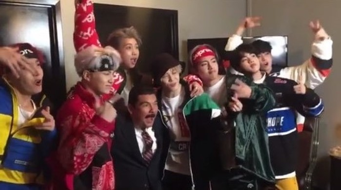 BTS Finally Meet Jimmy Kimmel And Guillermo From The Jimmy Kimmel’s Live!