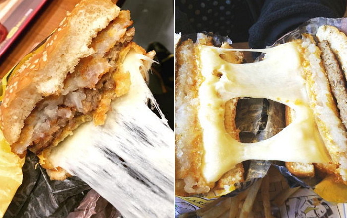 롯데리아, 치즈가 쭉 늘어나는 ‘모짜렐라인더버거더블’ 단돈 3천원