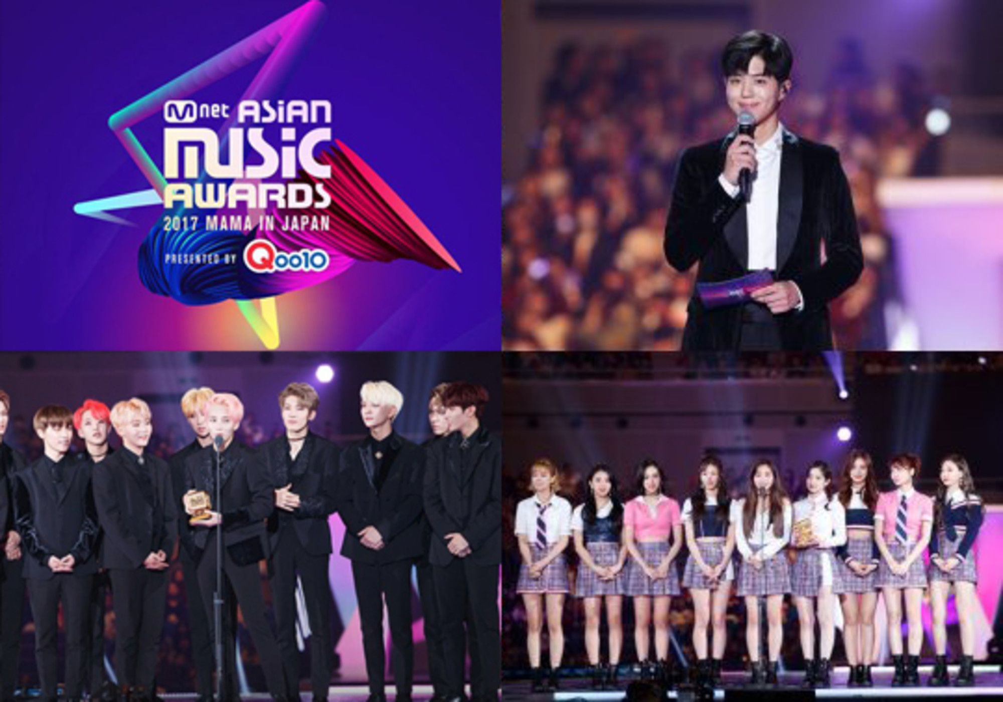 Winners Of 2017 Music Awards(MAMA) In Japan
