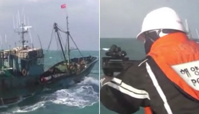 ‘불법조업’ 하려는 중국어선에 총탄 ‘200발’로 강경대응한 해경(영상)