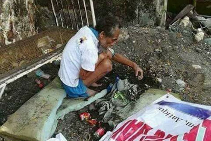 믿었던 가족에게 돈 다 뺏기고 ‘쓰레기’ 주워먹으며 노숙한 할아버지