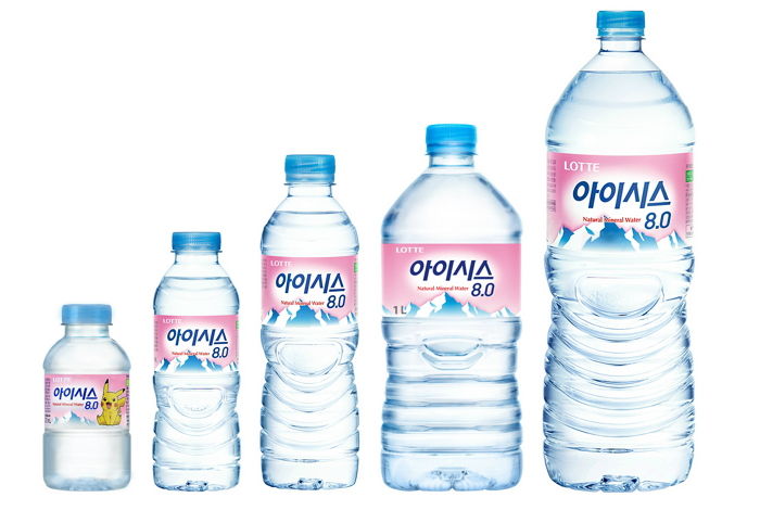 롯데칠성음료, 피카츄 그려진 깜찍한 사이즈 ‘아이시스8.0’ 200ml 페트병 출시