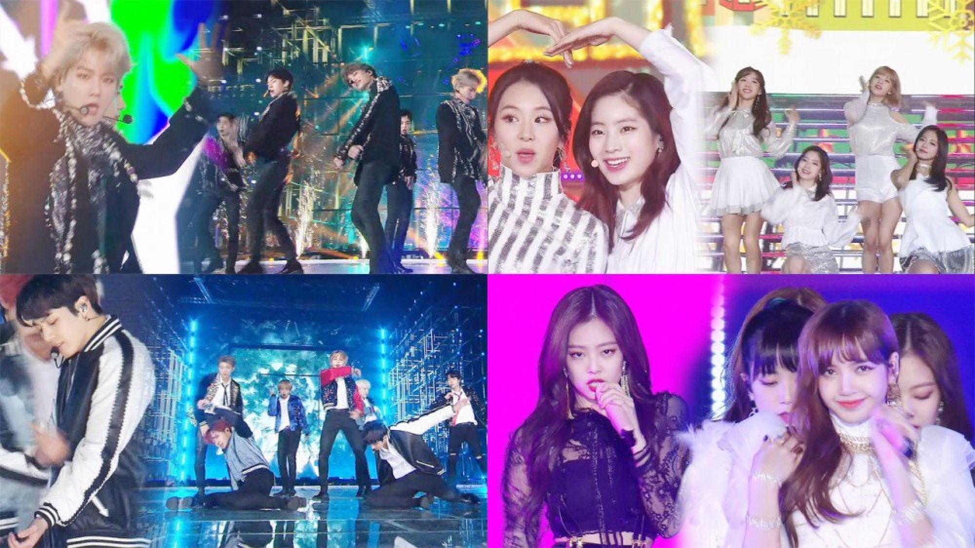 Bts Black Pink Twice Exo Got7 Wanna One Red Velvet And More Perform At 17 Sbs Gayo Daejeon
